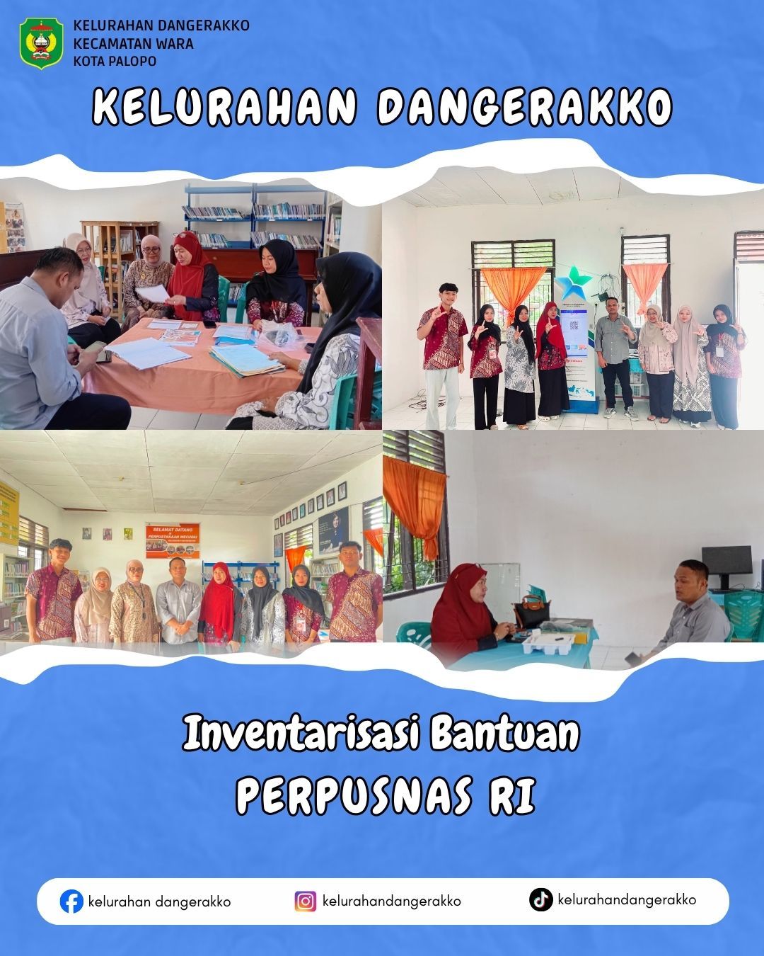 Inventarisasi Bantuan PERPUSNAS RI