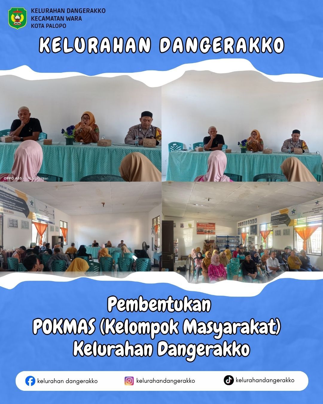 Pembentukan POKMAS (Kelompok Masyarakat) Kelurahan Dangerakko